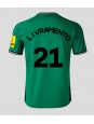 Newcastle United Tino Livramento #21 Venkovní Dres 2023-24 Krátký Rukáv